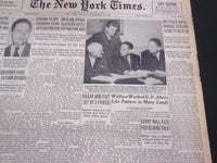 1952 DEC 29 NEW YORK TIMES - KENNY WILL FACE PIER HEARING TODAY - NT 4555