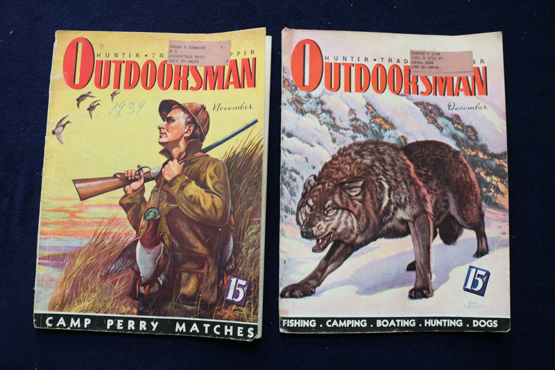 1939 OUTDOORSMAN MAGAZINE - LOT OF 11 - O 3585