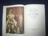 1964 THE PRINCE AND THE PAUPER HARDCOVER BOOK BY TWAIN - HERITAGE PRESS- KD 8165