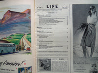 1943 APRIL 26 LIFE MAGAZINE - JUNIOR ARMY NAVY ORGANIZATION - L 336