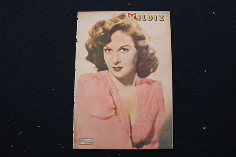 1945 MARCH YILDIZ MAGAZINE - SUSAN HAYWARD COVER - E 25150