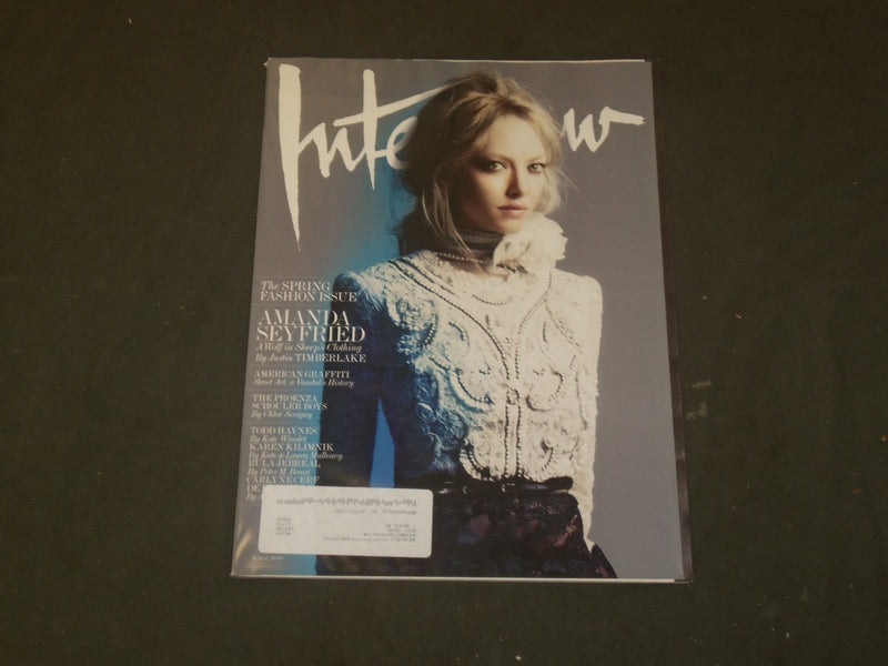 2011 MARCH INTERVIEW MAGAZINE - AMANDA SEYFRIED COVER - B 1399
