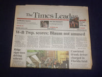 1999 JUNE 26 WILKES-BARRE TIMES LEADER -RIDGE SIGNS TEEN DRIVING REFORMS-NP 8264