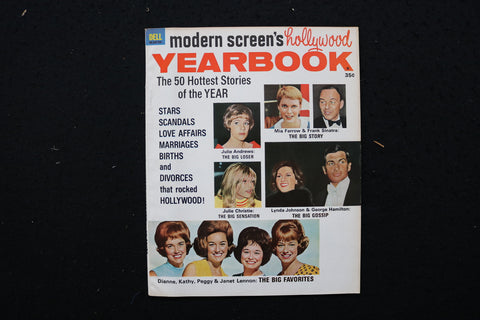 1967 MODERN SCREEN'S HOLLYWOOD YEARBOOK MAGAZINE - LENNONS COVER - E 24281