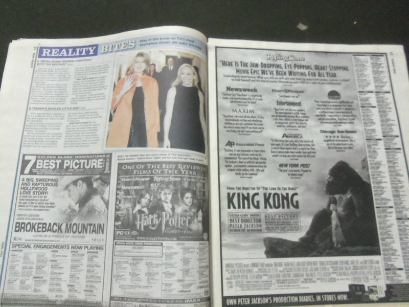 2005 DECEMBER 25 SUNDAY NOW NEWSPAPER - SCARLETT JOHANSSON - NP 1208