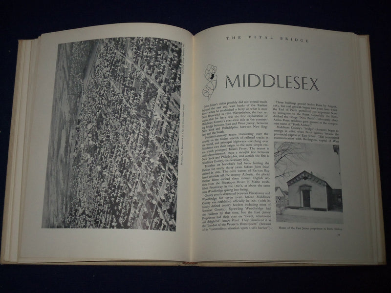 1953 THIS IS NEW JERSEY FROM HIGH POINT TO CAPE MAY BOOK BY CUNNINGHAM- KD 3740