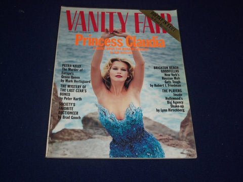 1993 JANUARY VANITY FAIR MAGAZINE - CLAUDIA SCHIFFER - SP 4334