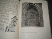1926 CATHEDRALS HARDCOVER BOOK W/ 74 ILLUSTRATIONS - MAP - KD 4465