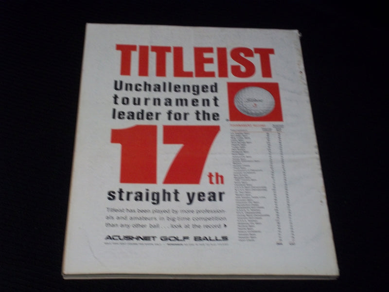 1966 ANNUAL EDITION GOLF DIGEST MAGAZINE - JACK NICKLAUS FRONT COVER - E 341