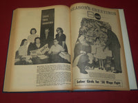 1957 RWDSU RECORD NEWSPAPER BOUND VOLUME NO. 4 - RETAIL - WHOLESALE - R 15H