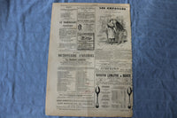 1872 FEBRUARY 18 LE GRELOT NEWSPAPER - L'INTRIGUE BONAPARTISTE- FRENCH - NP 8576