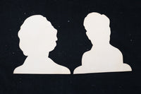 1930'S JEANETTE MACDONALD & NELSON EDDY CARDBOARD DISPLAYS - LOT OF 2 - K 2895