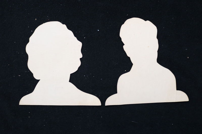 1930'S JEANETTE MACDONALD & NELSON EDDY CARDBOARD DISPLAYS - LOT OF 2 - K 2895