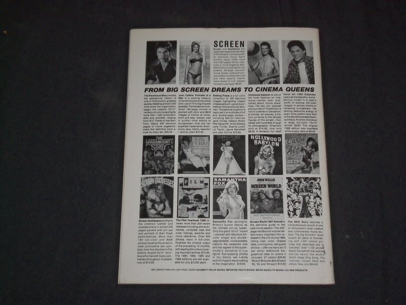 1988 JULY/SEPTEMBER PREVUE MAGAZINE - SYLVESTER STALLONE COVER - CW 377