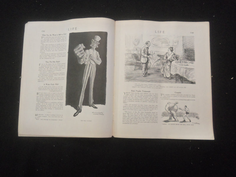 1915 DECEMBER 9 LIFE MAGAZINE - SPOOKS! - L 762J