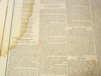 1850 NOV 9 BOSTON MUSEUM NEWSPAPER - PINE TREE SHILLING - HAWTHORNE - NP 9046