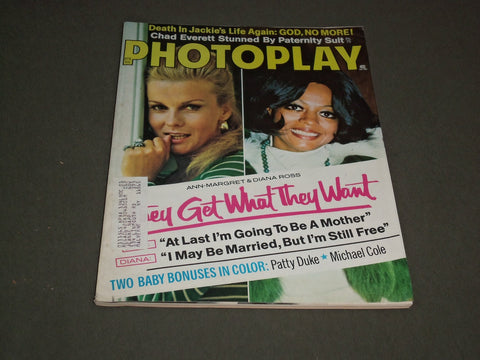 1973 APRIL PHOTOPLAY MAGAZINE - ANN-MARGRET AND DIANA ROSS - SP 2757