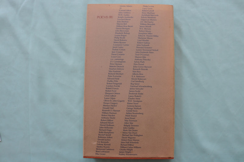 1984 FIFTY YEARS OF AMERICAN POETRY - ANNIVERSARY VOLUME HARDCOVER BOOK- KD 9564