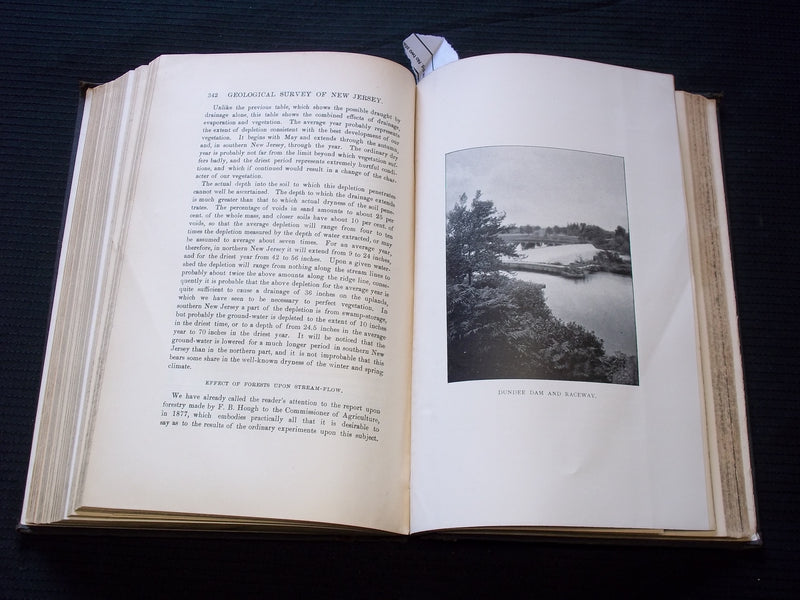1894 GEOLOGICAL SURVEY OF NEW JERSEY WATER SUPPLY REPORT VOLUME NO. 3- KD 7579