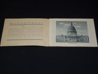 1942 OUR NATION'S CAPITAL WASHINGTON D. C. VIEW BOOK - NICE PHOTOS - J 7912
