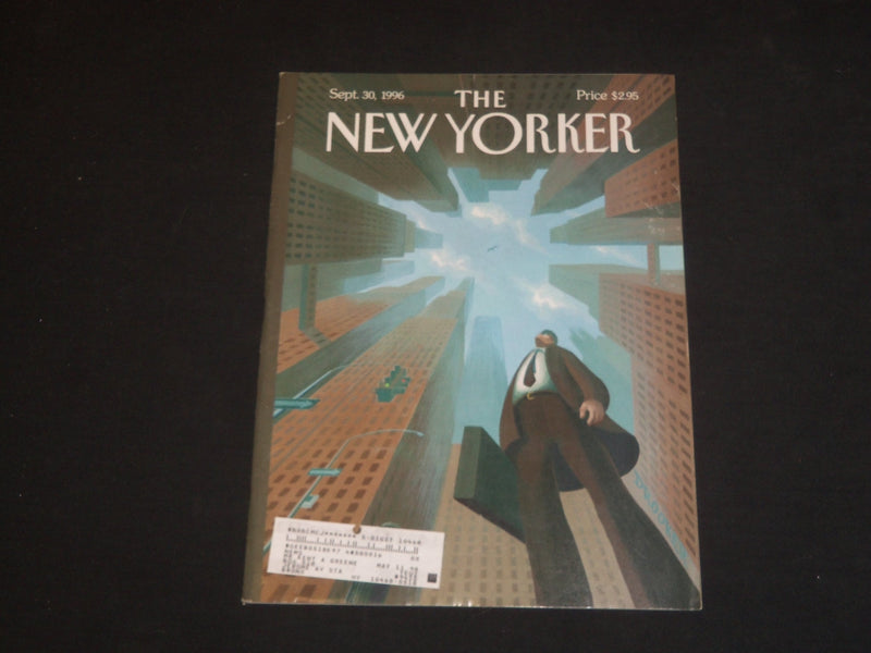 1996 SEPTEMBER 30 THE NEW YORKER MAGAZINE - ILLUSTRATED COVER - NY 1819