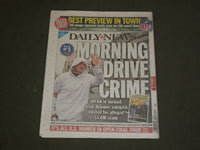 2017 SEPTEMBER 7 NEW YORK DAILY NEWS - HURRICAN IRMA - CRAIG CARTON BUSTED