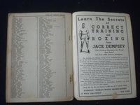 1936 EVERLAST BOXING RECORD BOOK - J 6495