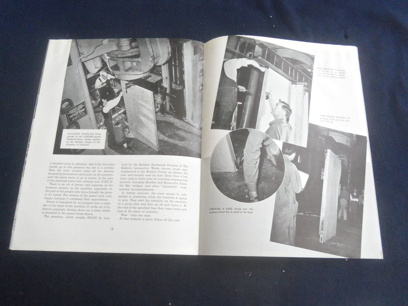 1942 FOURTH QUARTER BALDWIN-SOUTHWARK MAGAZINE - GREAT COVER & PHOTOS - SP 6482V