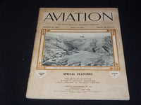 1927 MARCH 28 AVIATION MAGAZINE - VARNEY MAIL PLANE FRONT COVER - E 4218