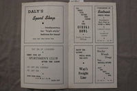 1943 EUREKA HIGH SCHOOL FOOTBALL PROGRAMS - LOT OF 3 - K 3445