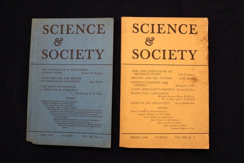1948-1955 SCIENCE & SOCIETY QUARTERLY MAGAZINE - LOT OF 6 - O 3607