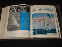 1967 ONE-DESIGN & OFFSHORE YACHTSMAN MAGAZINE BINDER - COMPLETE YEAR - KD 5403I