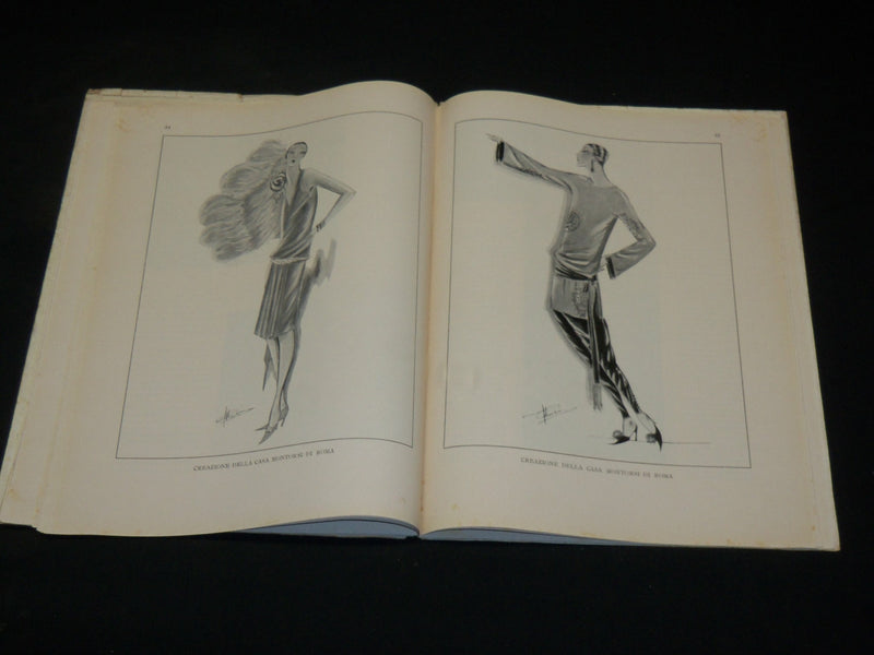 1927 FEBRUARY FANTASIE D'ITALIA MAGAZINE - NICE FASHION ILLUSTRATIONS - ST 531B