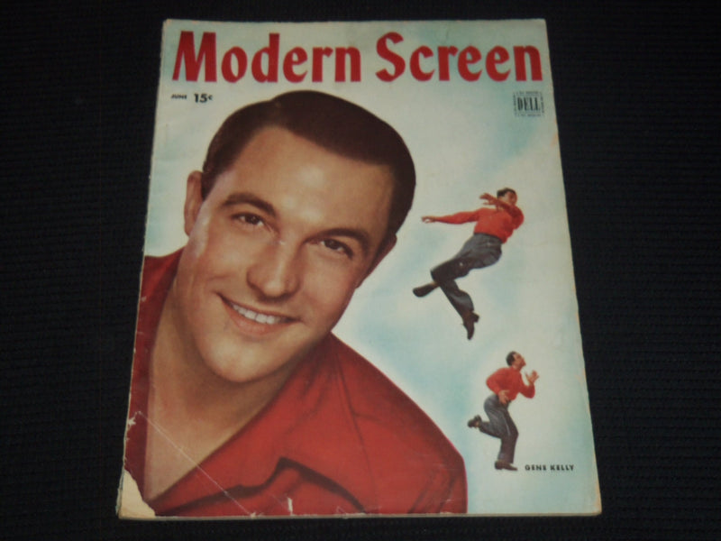 1946 JUNE MODERN SCREEN MAGAZINE - GENE KELLY COVER - E 12297
