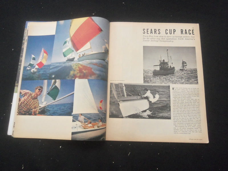 1964 APRIL BOYS' LIFE MAGAZINE - NICE ILLUSTRATED COVER - ST 3770W