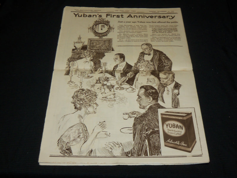 1914 NOVEMBER 22 NEW YORK TIMES PICTURE SECTION - W. W. I. - NP 5612