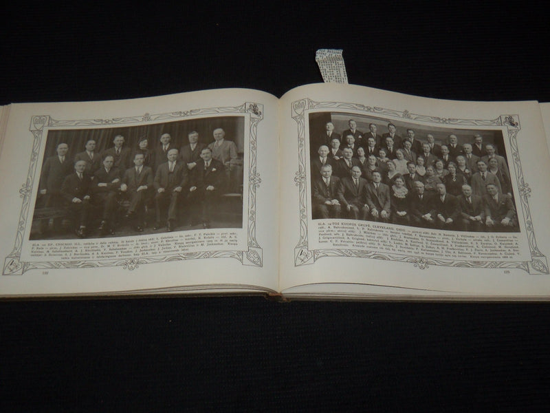 1936 SUSIVIENIJIMO LIETUVIU AMERIKOJE ALBUMAS VOLUME - LITHUAIAN - KD 5403E