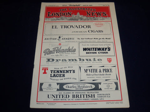 1955 MAY 24 ILLUSTRATED LONDON NEWS MAGAZINE - GENERAL DE GAULLE - E 8025