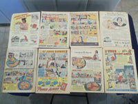 1930'S-1940 COLOR COMICS FULL PAGE ADS - LOT OF 68 - NP 5270