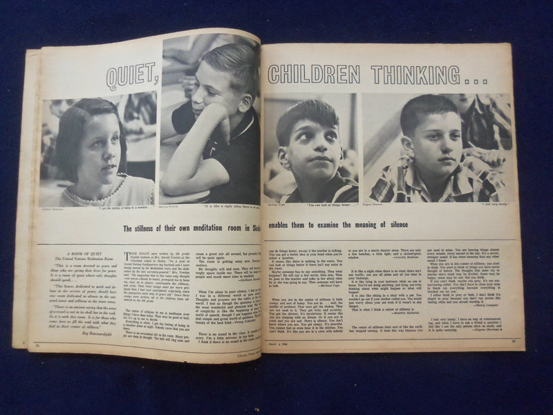 1966 MARCH 6 CHICAGO TRIBUNE MAGAZINE SECTION - THE RESTLESS SAILORS - NP 6384