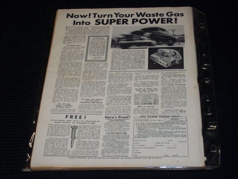 1956 APRIL SPEED AGE MAGAZINE - NICE RACING FRONT COVER - E 1965