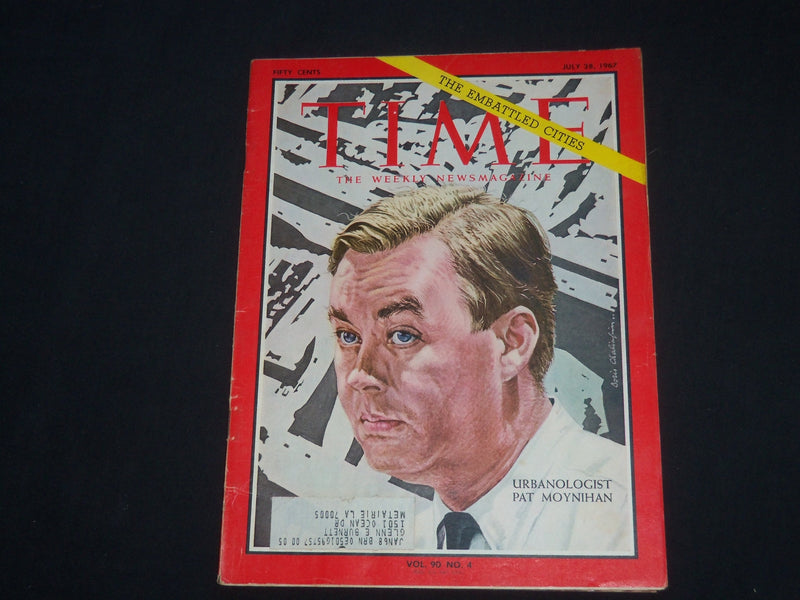 1967 JULY 28 TIME MAGAZINE - URBANOLOGIST PAT MOYNIHAN - T 2023