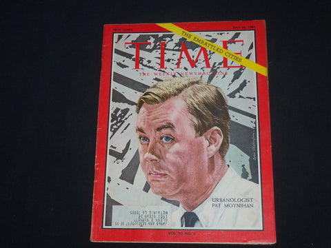1967 JULY 28 TIME MAGAZINE - URBANOLOGIST PAT MOYNIHAN - T 2023