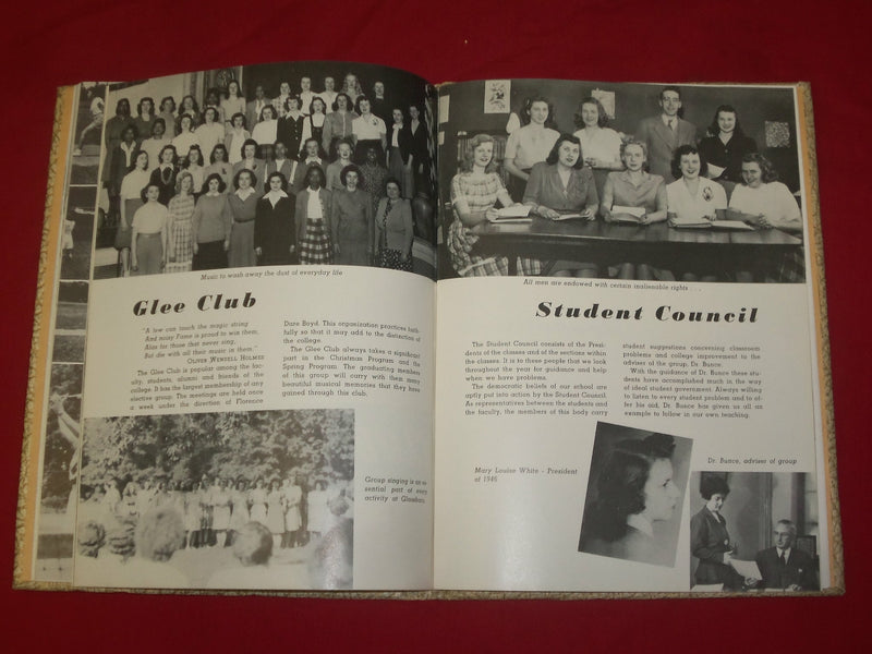 1947 THE OAK NEW JERSEY STATE TEACHERS COLLEGE YEARBOOK - GLASSBORO, NJ- YB 1794