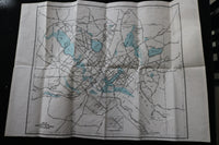 1942 WASHINGTON DISTRICT OF COLUMBIA CITY MAP - FOLD-OUT - K 2216