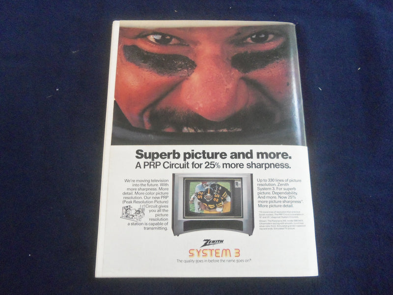 1980 AUGUST 9 PRO MAGAZINE - NY GIANTS VS. PITTSBURGH STEELERS - SP 4714X