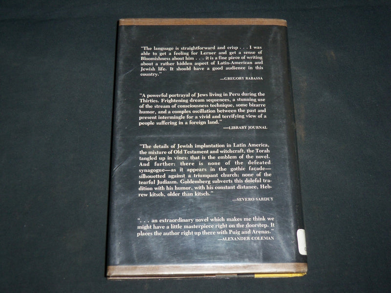 1976 THE FRAGMENTED LIFE OF DON JACOBO LERNER BOOK BY ISAAC GOLDEMBERG - KD 6676