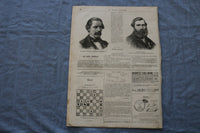 1873 FEB 1 LE MONDE ILLUSTRE MAGAZINE - CHISLEHURST - FRENCH - NP 8447