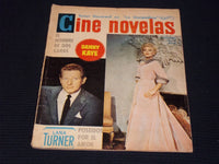 1962 JANUARY CINE NOVELAS MAGAZINE - LANA TURNER - SPANISH TEXT - E 12245