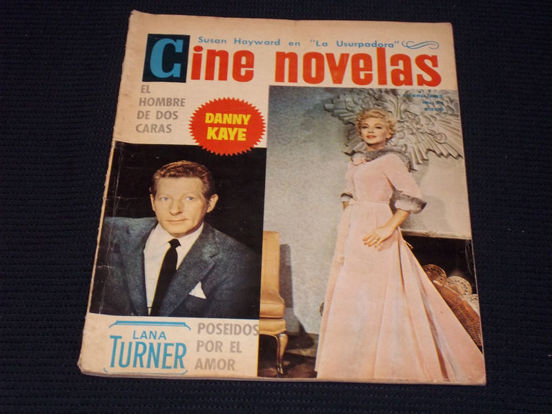 1962 JANUARY CINE NOVELAS MAGAZINE - LANA TURNER - SPANISH TEXT - E 12245
